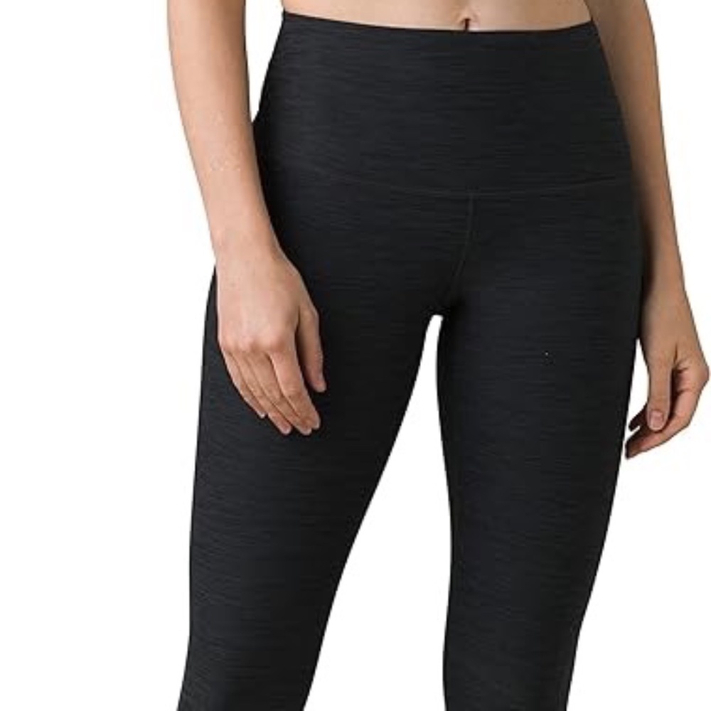 NWT Prana Kimble Capri Black Heather Women's Medium